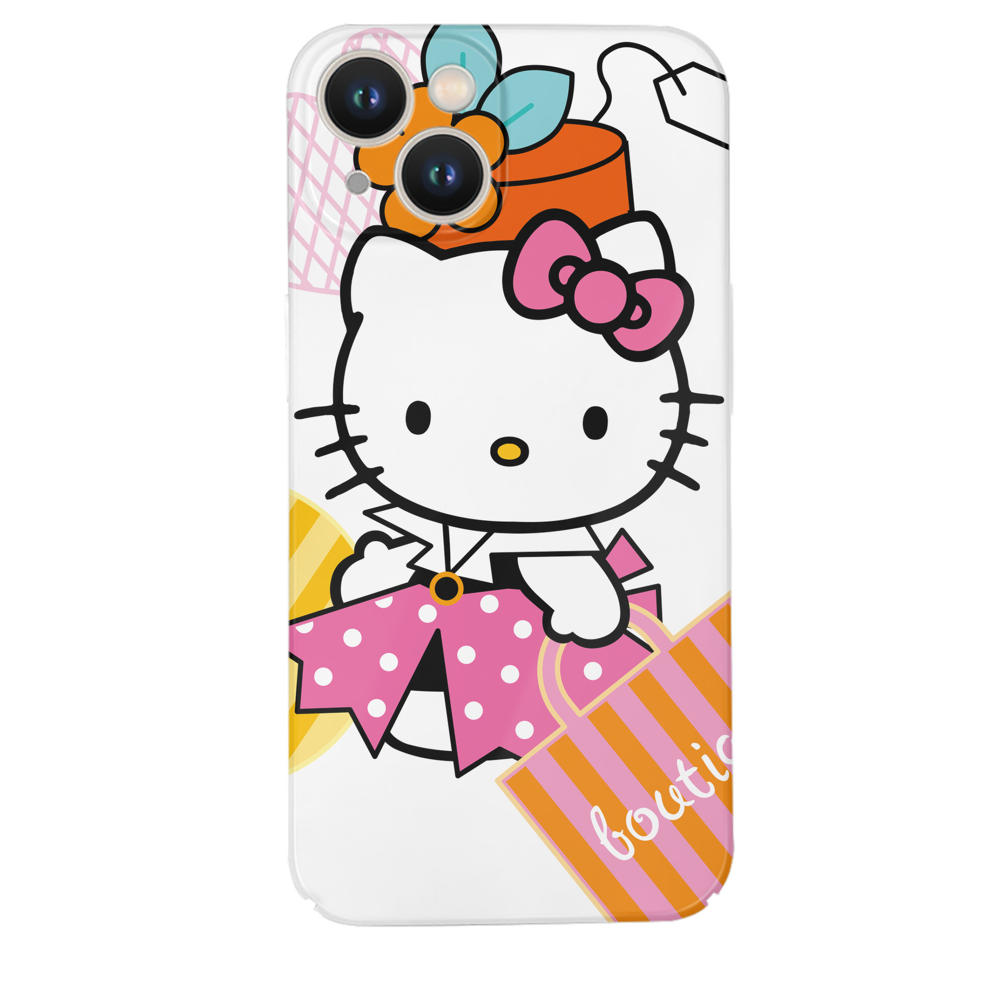 （画像用） Hello Kitty ハローキティ 【iPhone 14シリーズ対応】ハードケース
